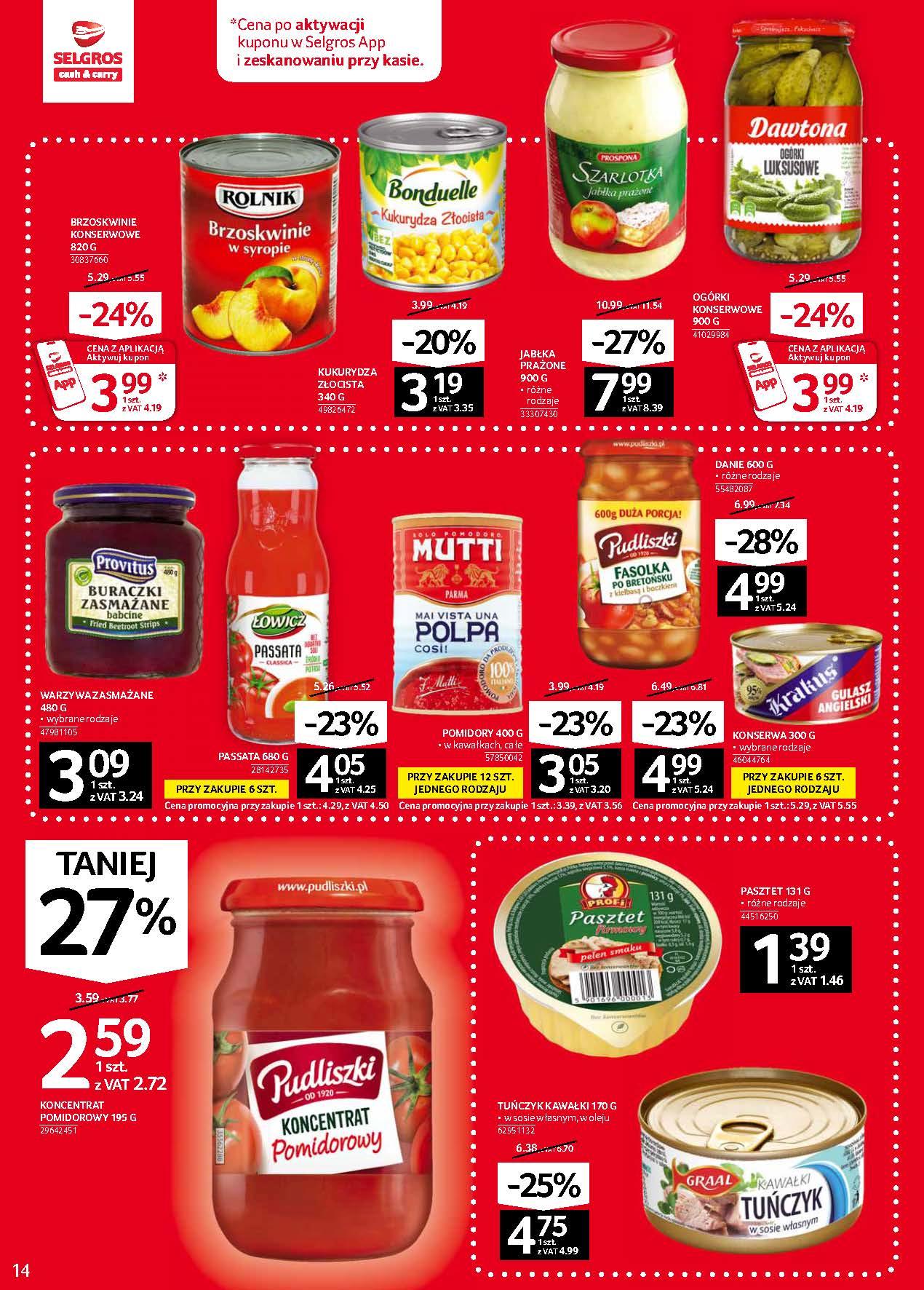 Gazetka promocyjna Selgros str. 14