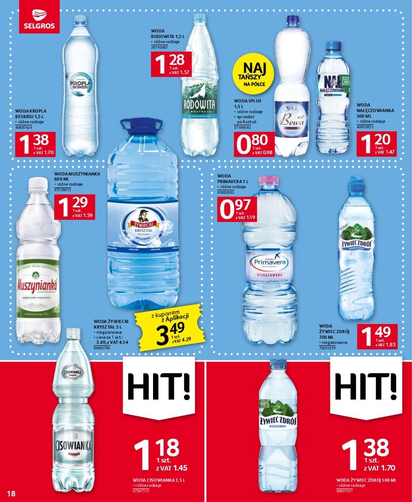 Gazetka promocyjna Selgros str. 18