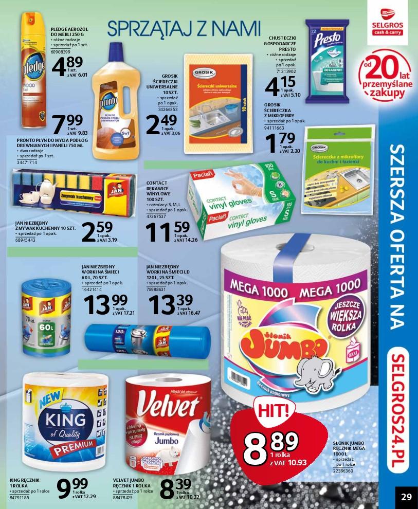 Gazetka promocyjna Selgros str. 29
