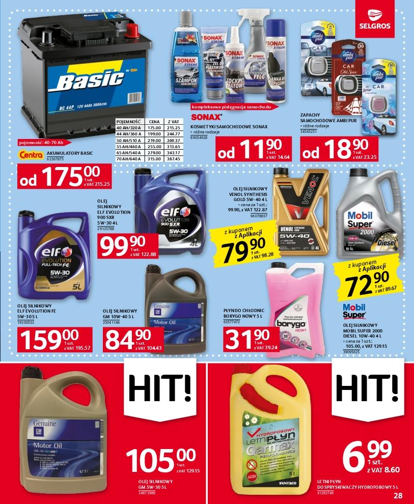 Gazetka promocyjna Selgros str. 28