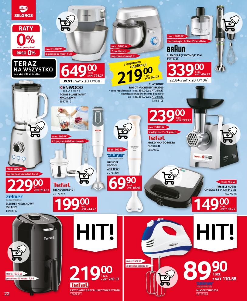 Gazetka promocyjna Selgros str. 22