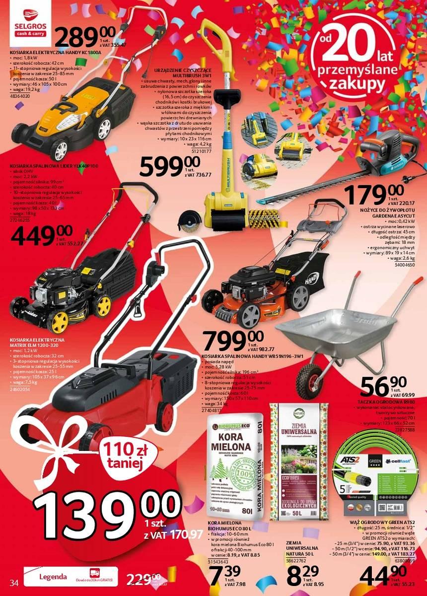Gazetka promocyjna Selgros str. 34