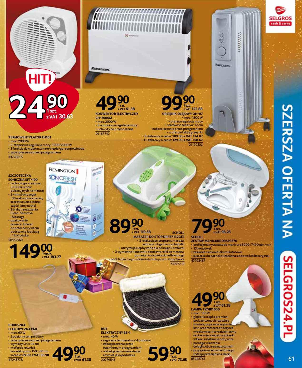 Gazetka promocyjna Selgros str. 61