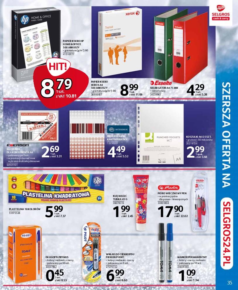 Gazetka promocyjna Selgros str. 35
