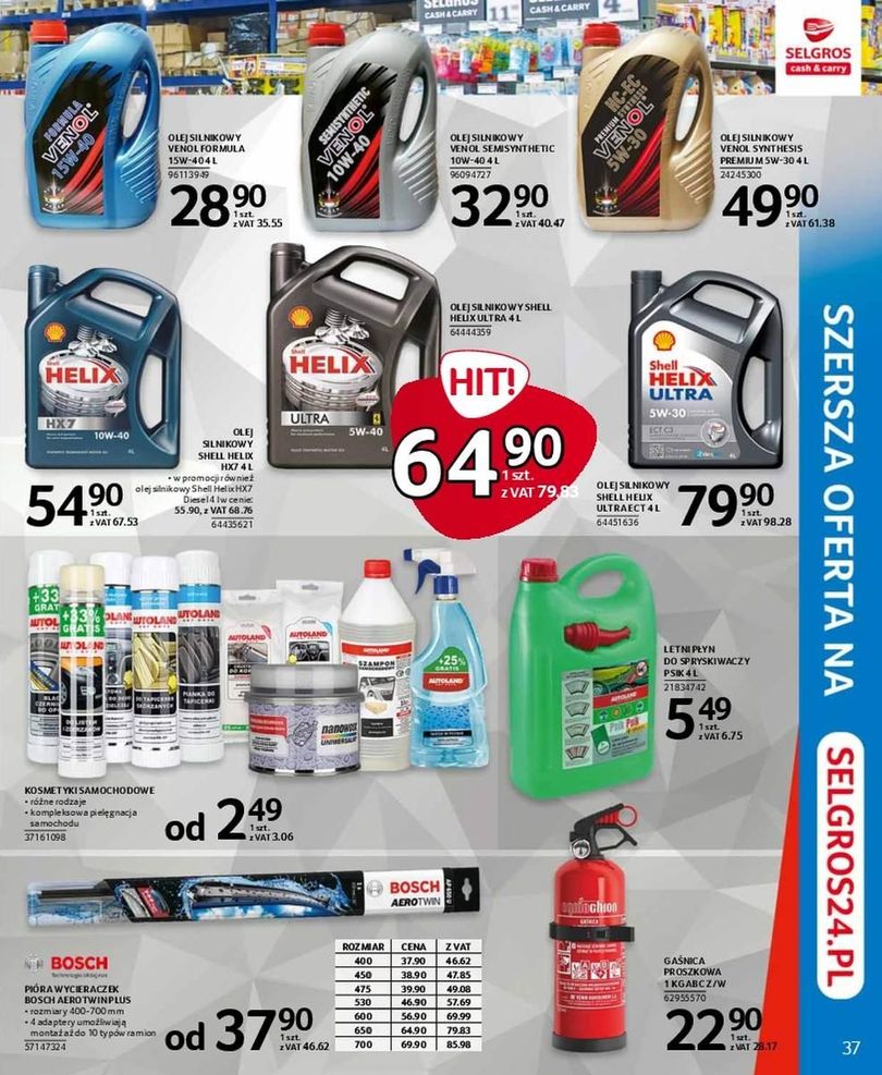 Gazetka promocyjna Selgros str. 37