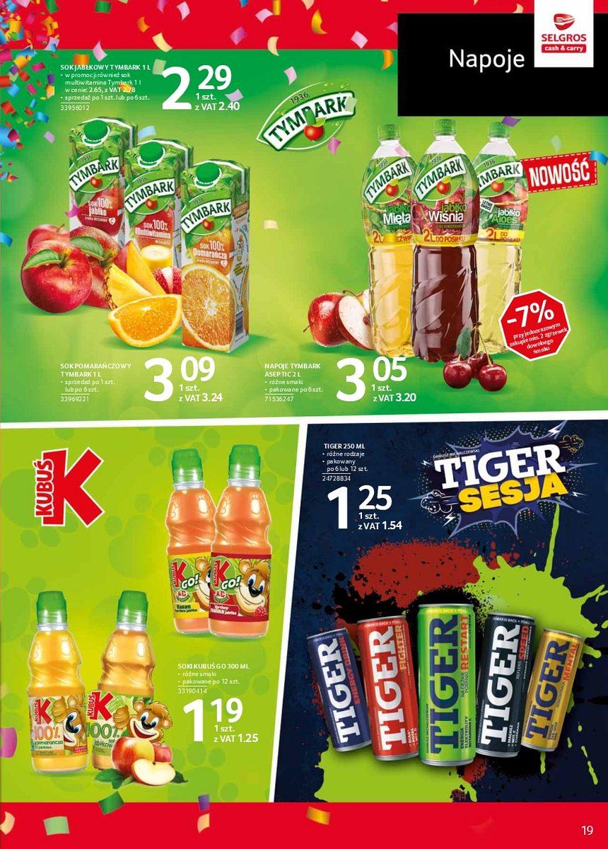 Gazetka promocyjna Selgros str. 19
