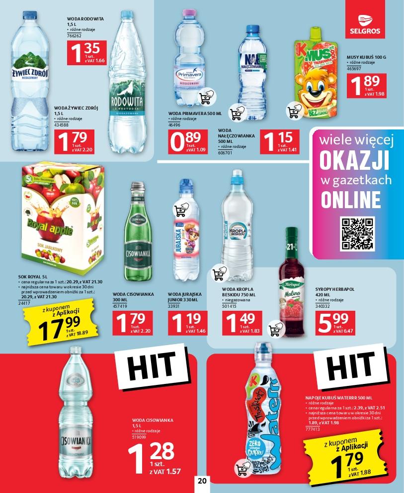 Gazetka promocyjna Selgros str. 20