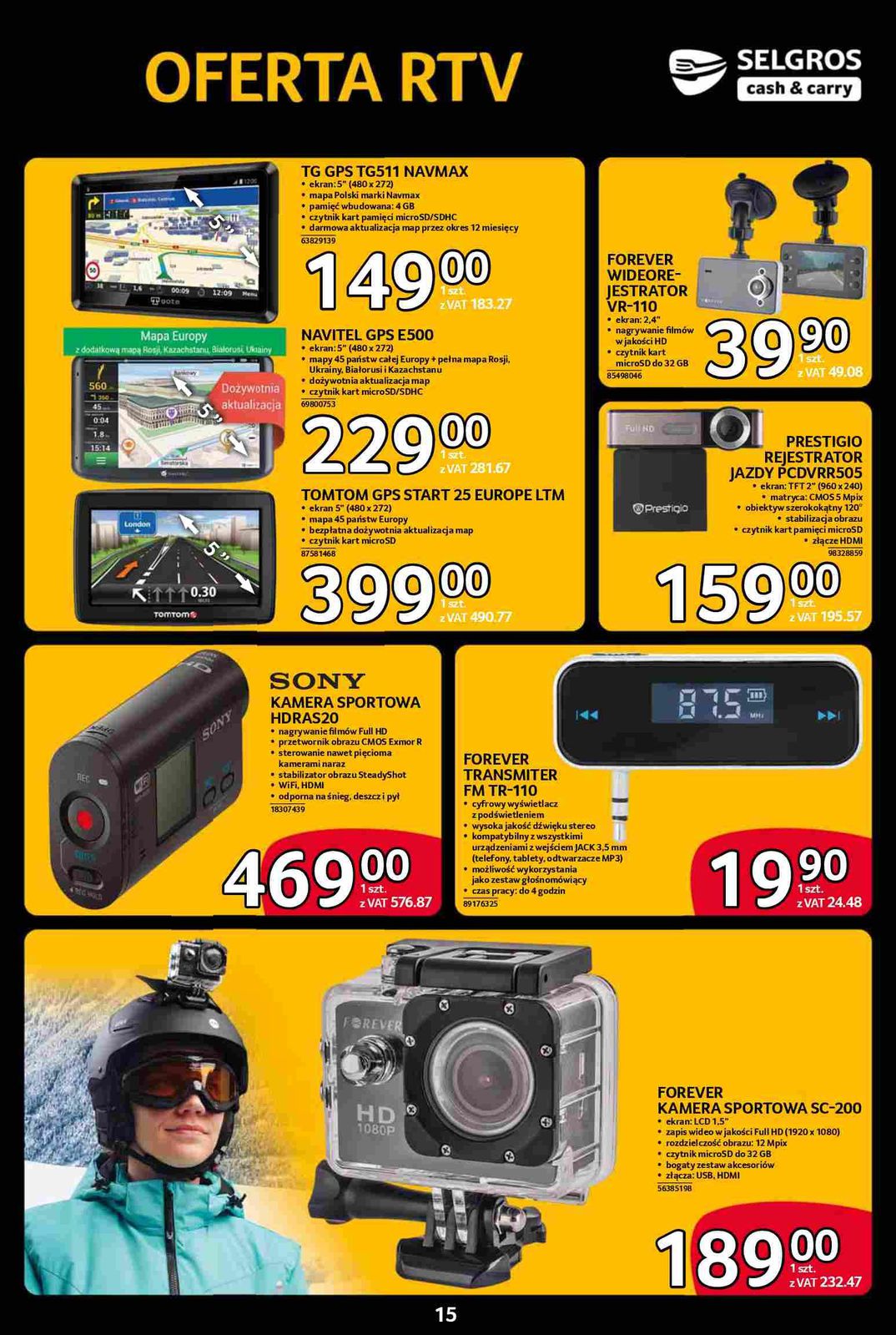 Gazetka promocyjna Selgros str. 15