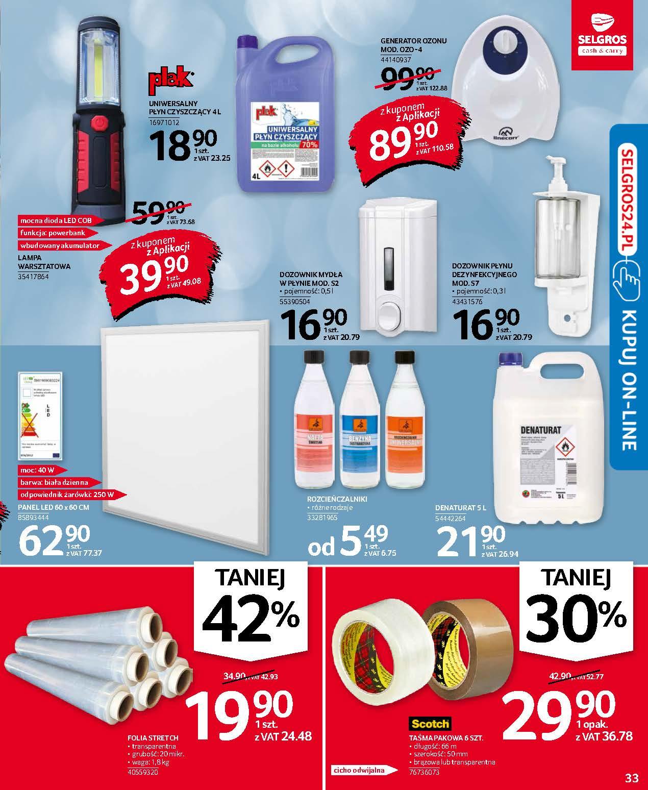 Gazetka promocyjna Selgros str. 33