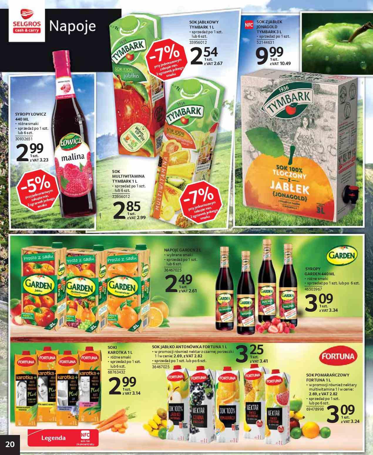 Gazetka promocyjna Selgros str. 20