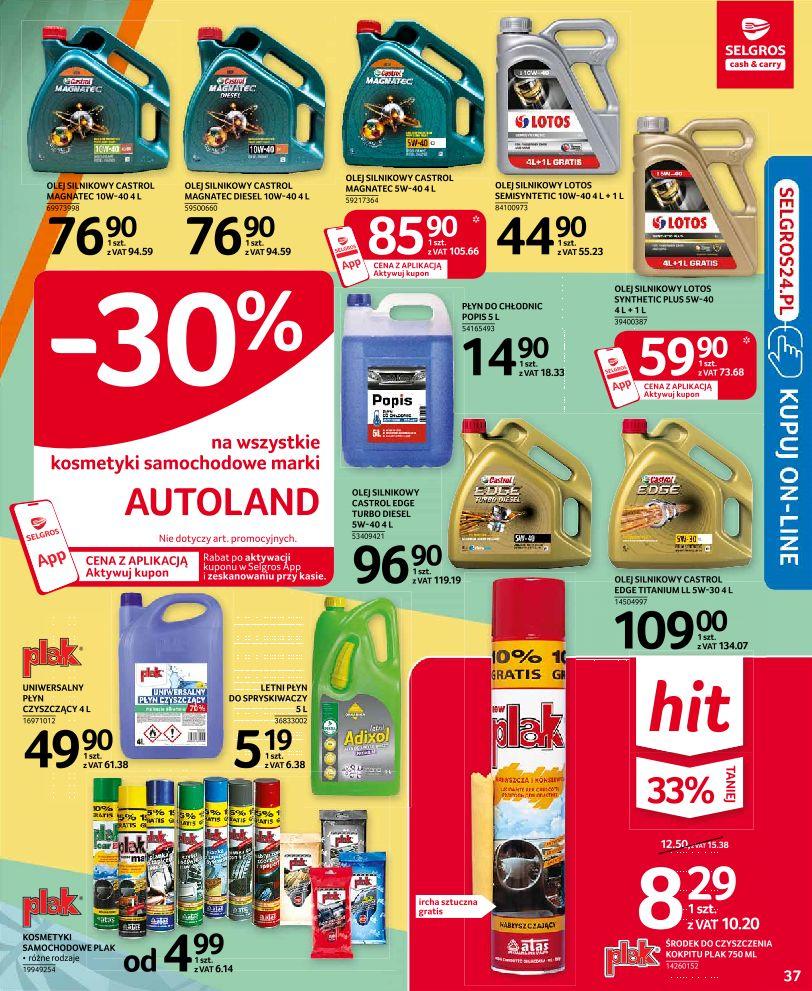 Gazetka promocyjna Selgros str. 37