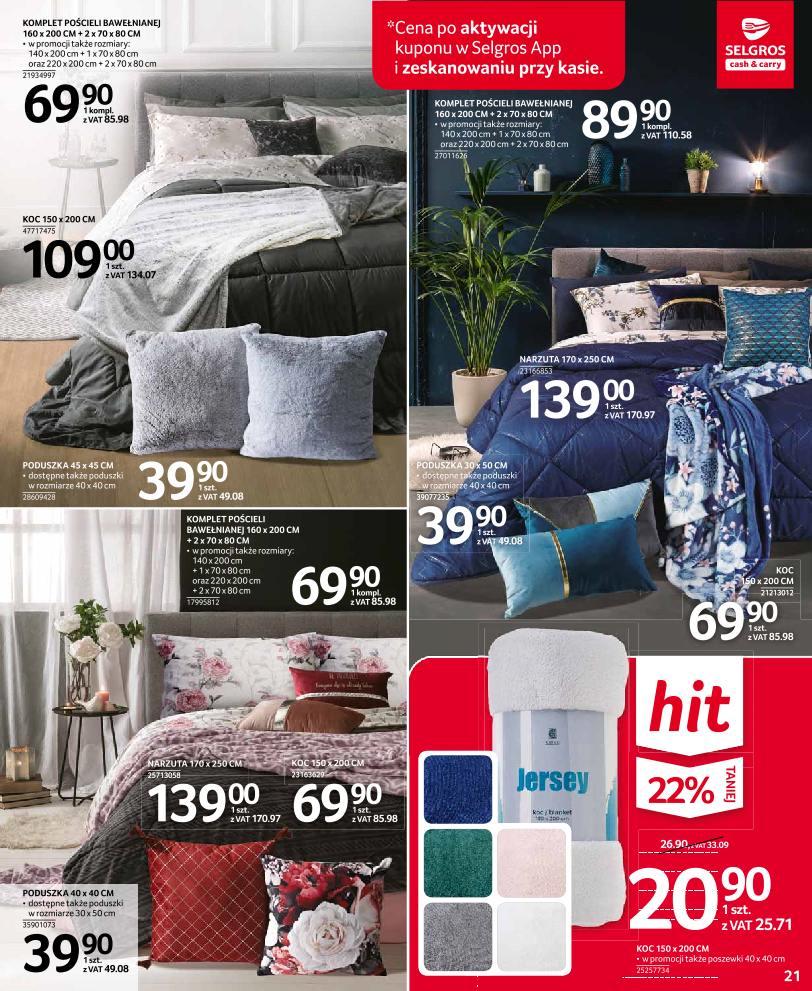 Gazetka promocyjna Selgros str. 21