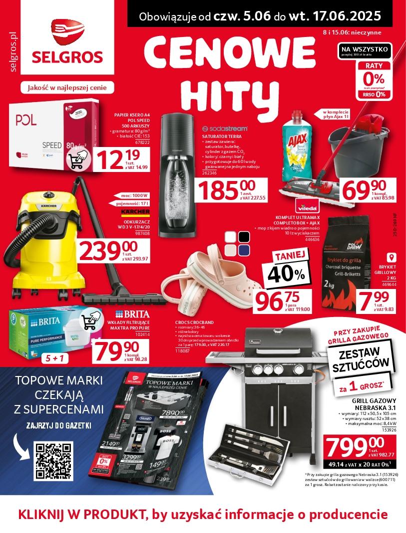 Gazetka promocyjna Selgros str. 1