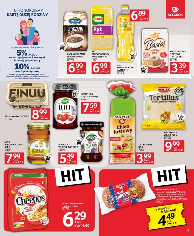 Gazetka promocyjna Selgros str. 9
