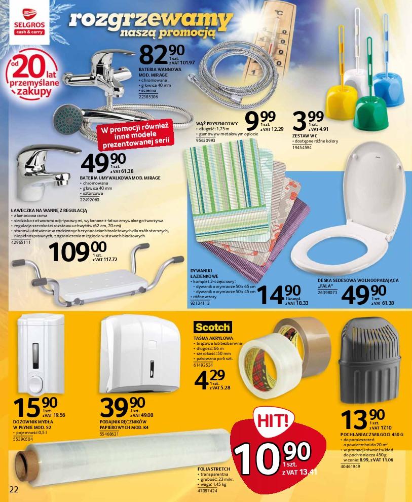 Gazetka promocyjna Selgros str. 22