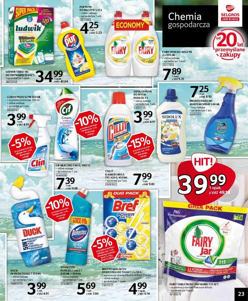 Gazetka promocyjna Selgros str. 23