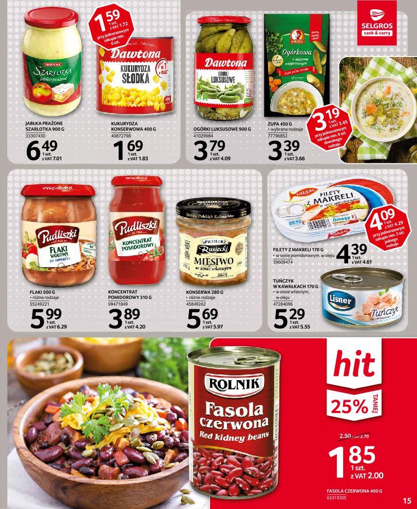 Gazetka promocyjna Selgros str. 15