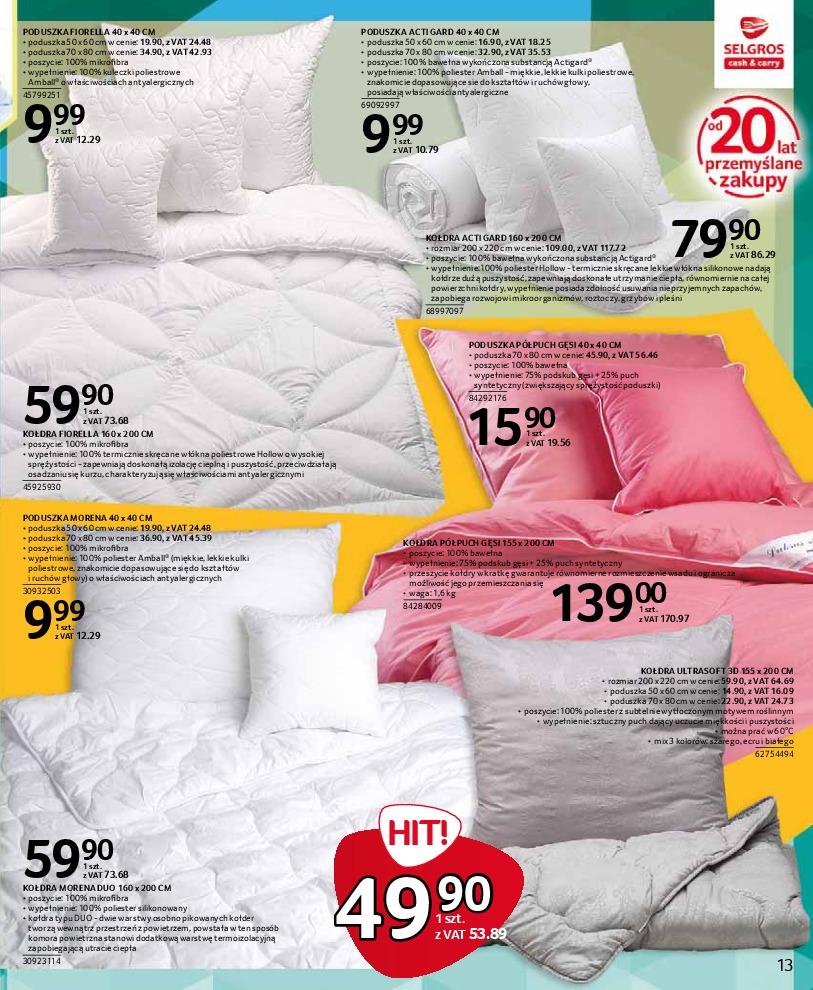 Gazetka promocyjna Selgros str. 13