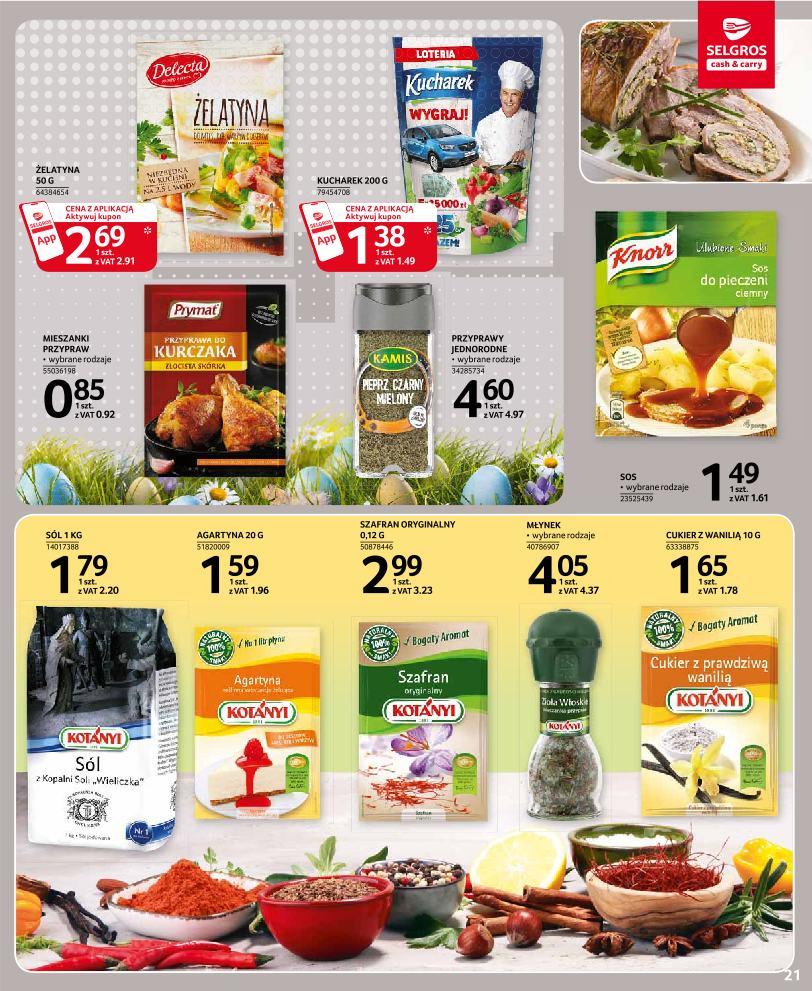 Gazetka promocyjna Selgros str. 21