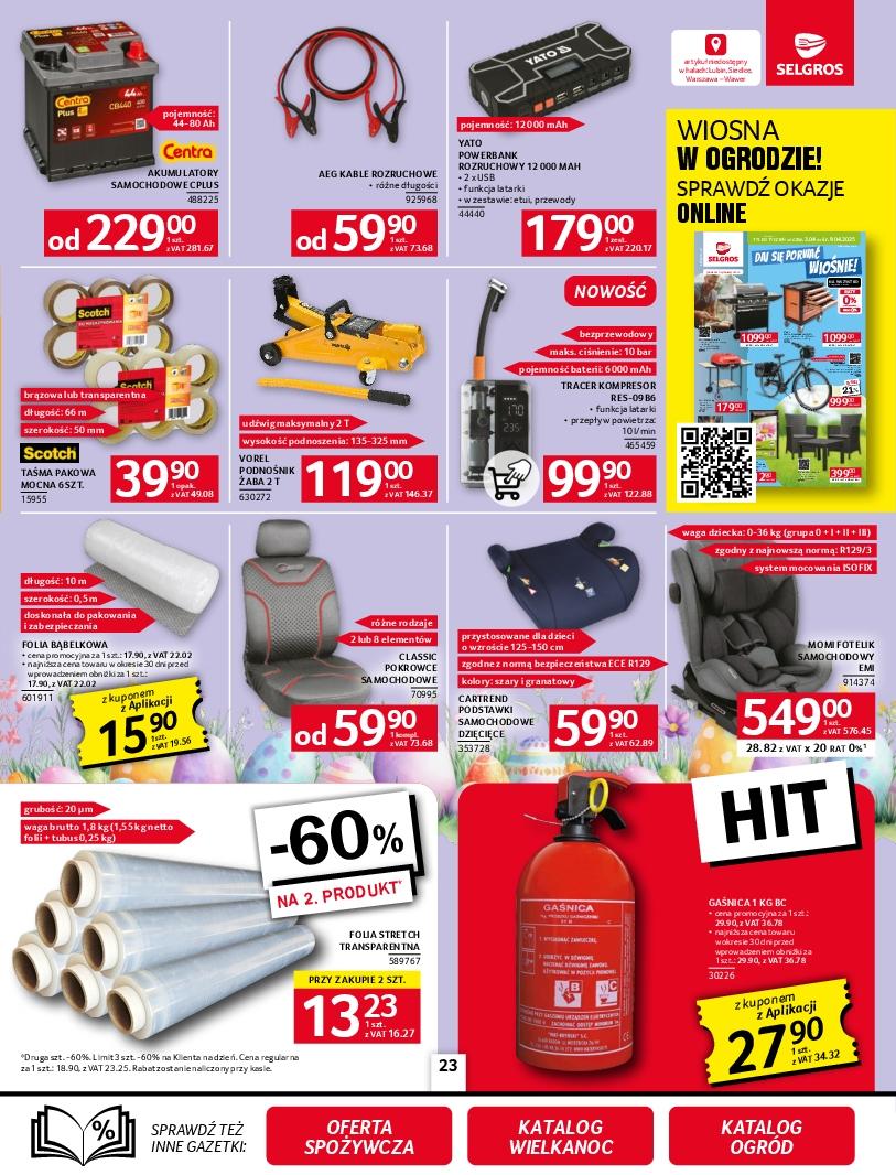 Gazetka promocyjna Selgros str. 25