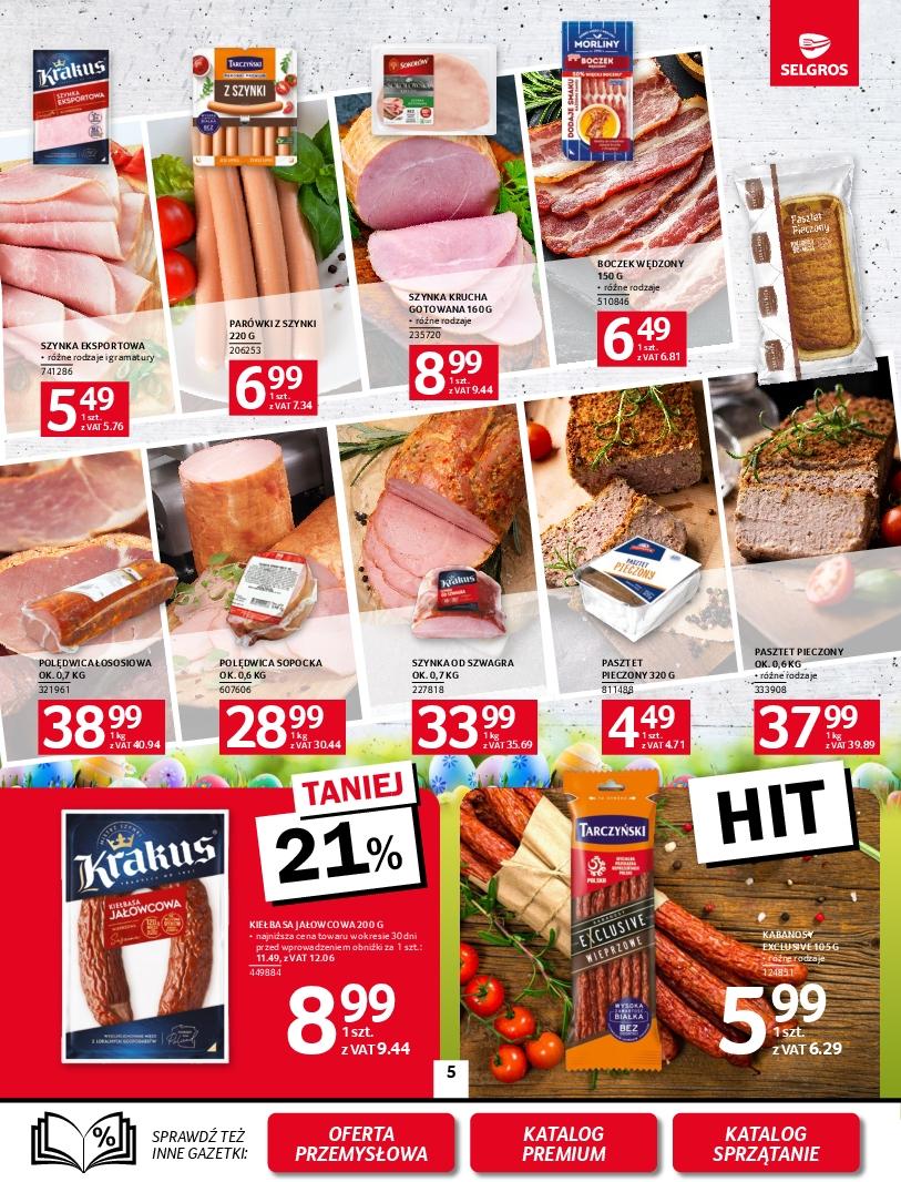 Gazetka promocyjna Selgros str. 5
