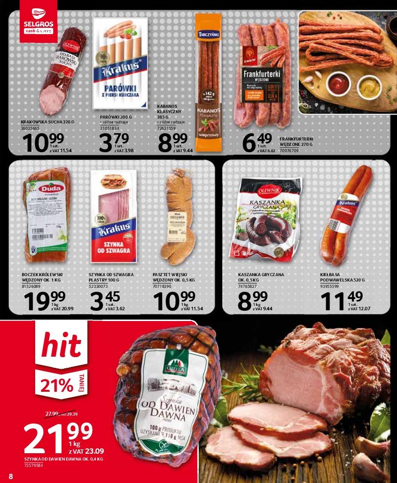 Gazetka promocyjna Selgros str. 8