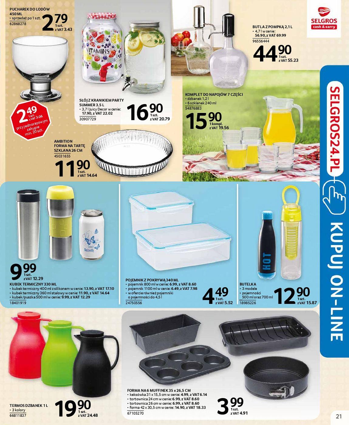 Gazetka promocyjna Selgros str. 21