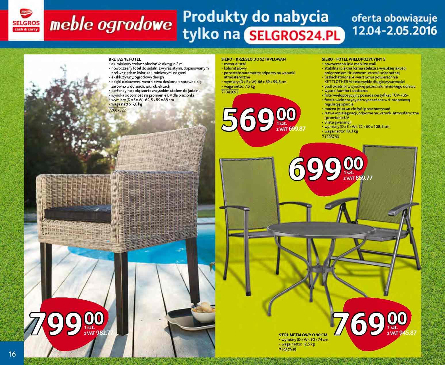 Gazetka promocyjna Selgros str. 16