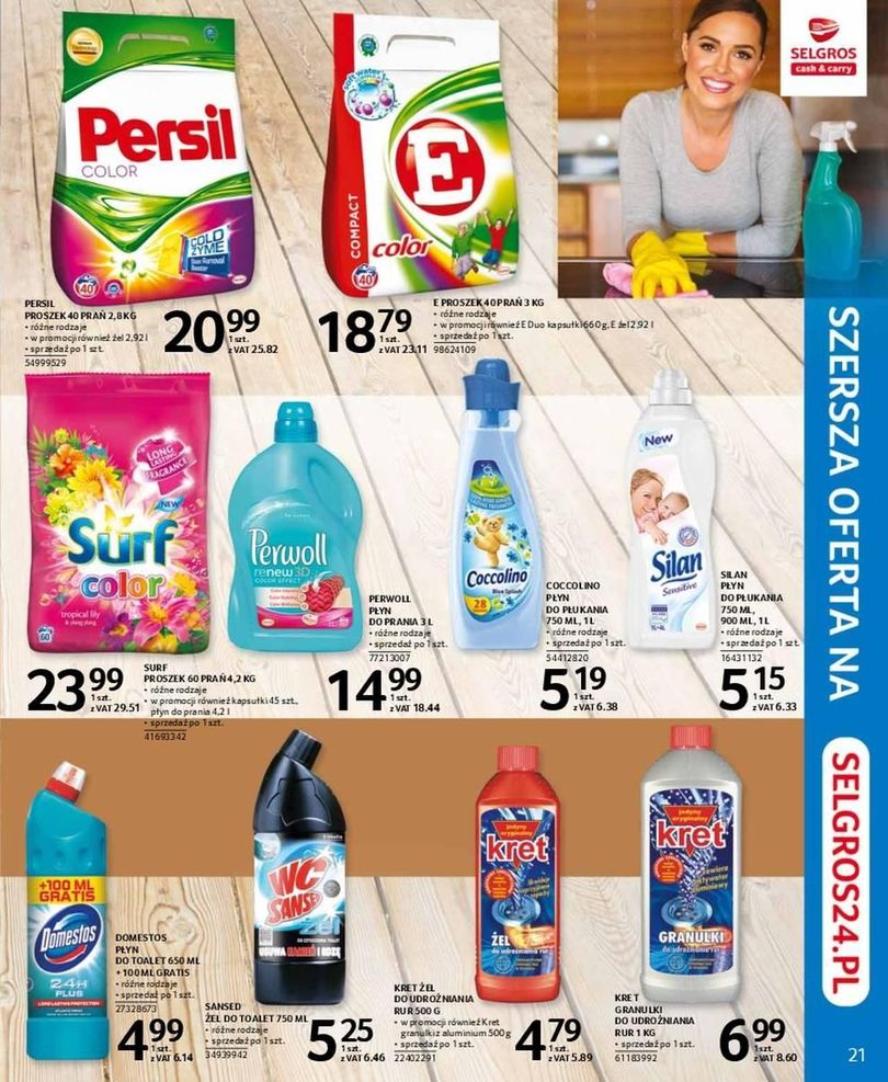 Gazetka promocyjna Selgros str. 21