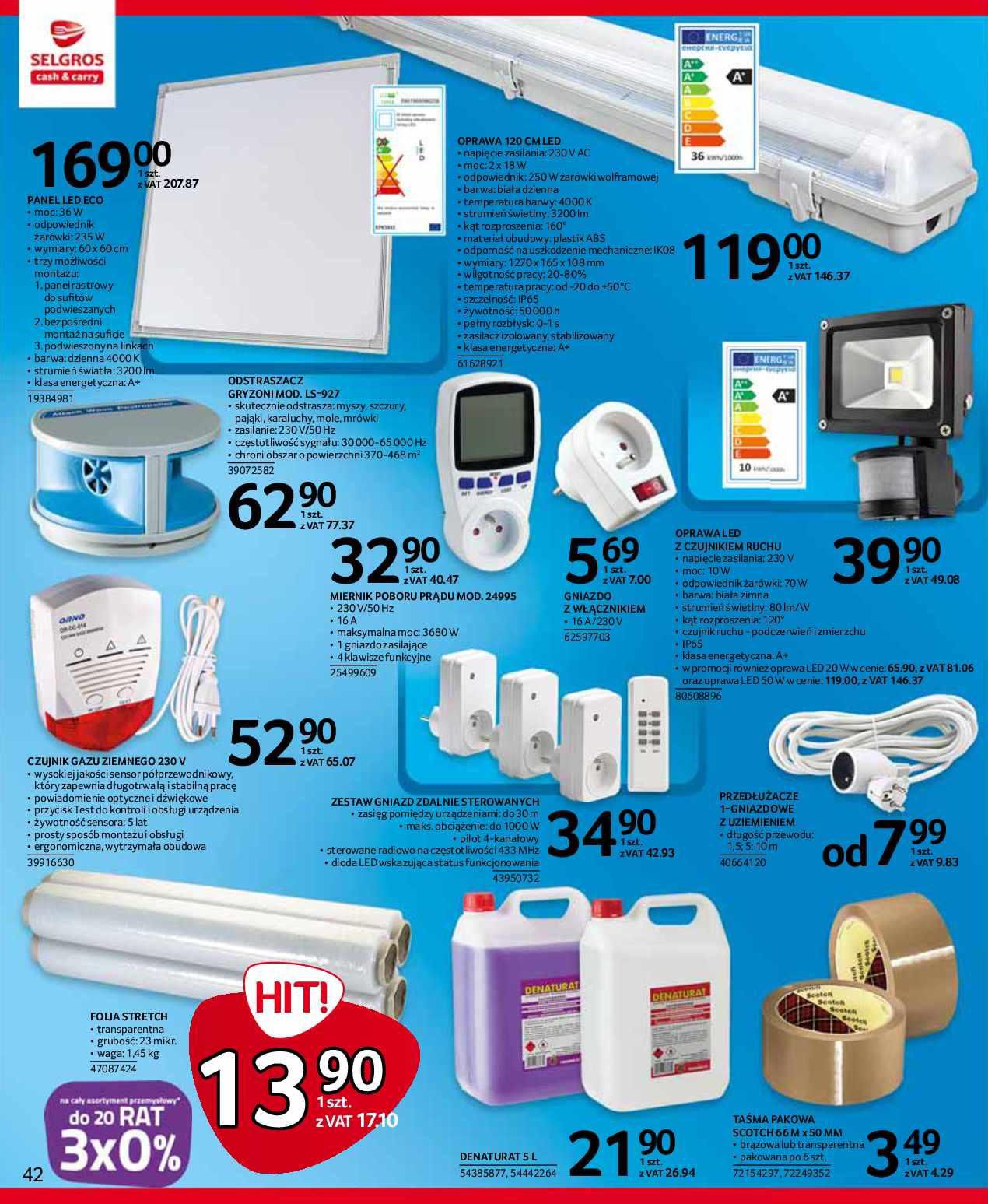 Gazetka promocyjna Selgros str. 42