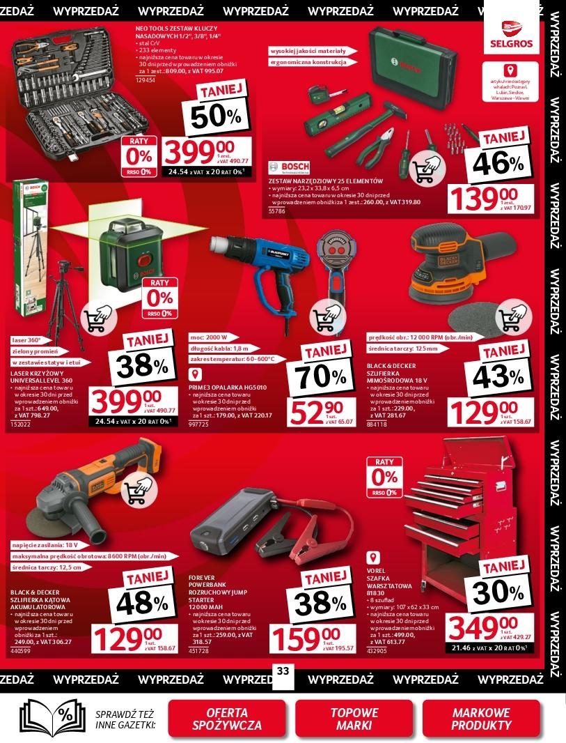Gazetka promocyjna Selgros str. 37