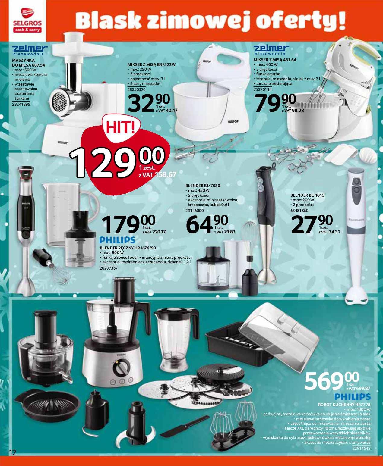 Gazetka promocyjna Selgros str. 12