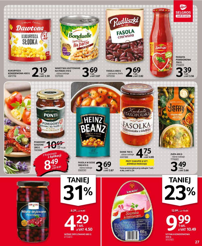Gazetka promocyjna Selgros str. 27