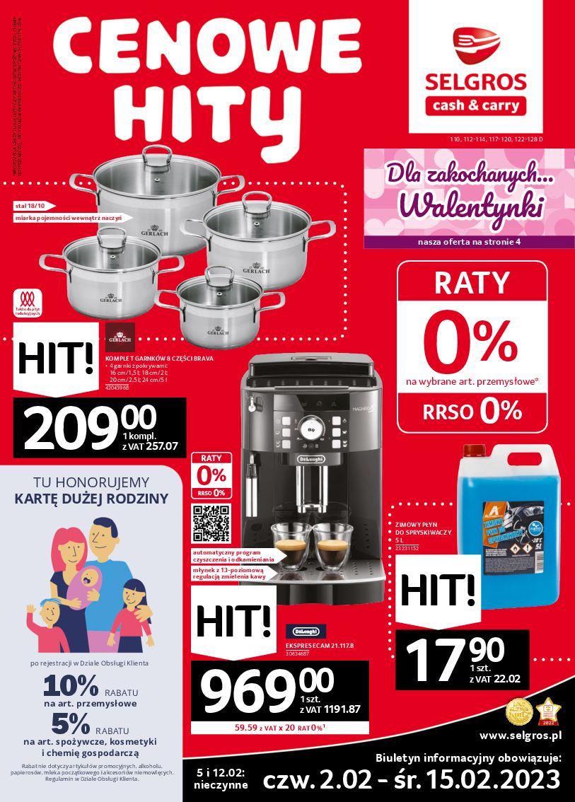 Gazetka promocyjna Selgros str. 1