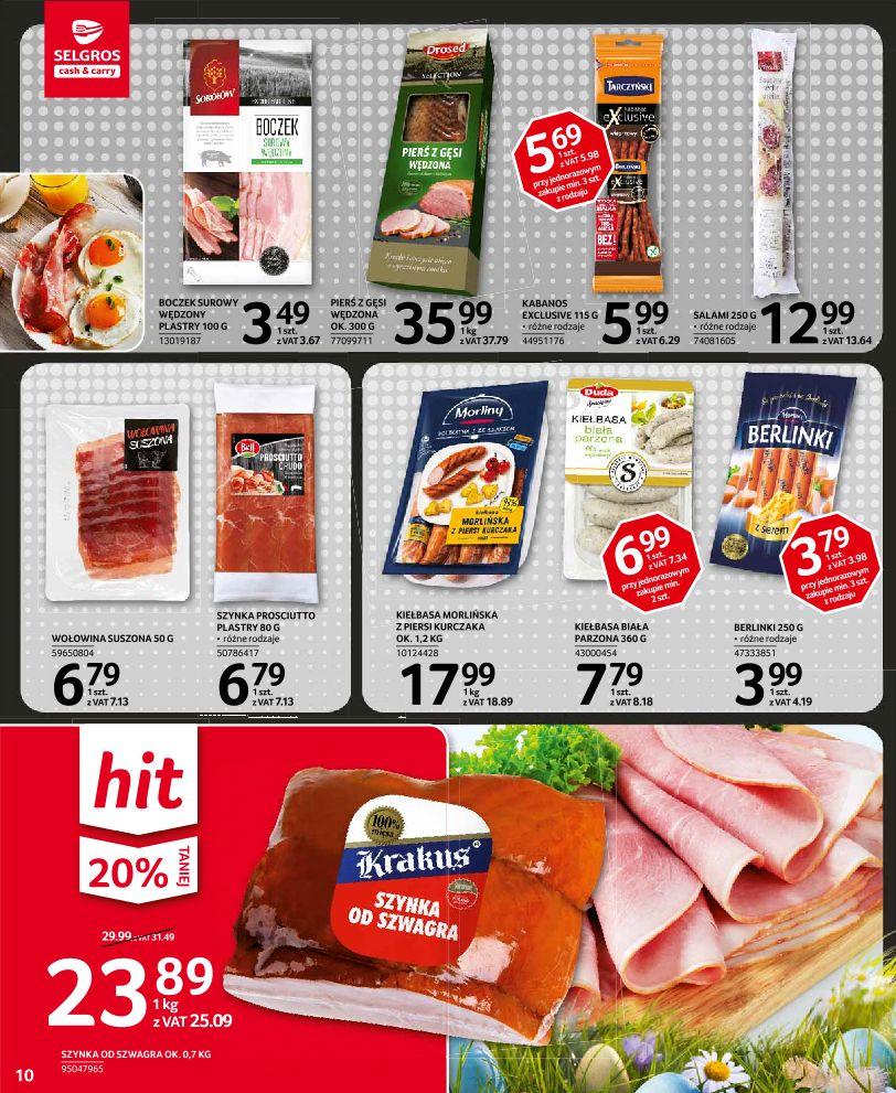 Gazetka promocyjna Selgros str. 10