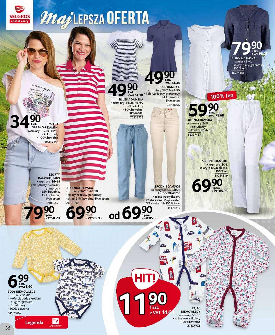 Gazetka promocyjna Selgros str. 36