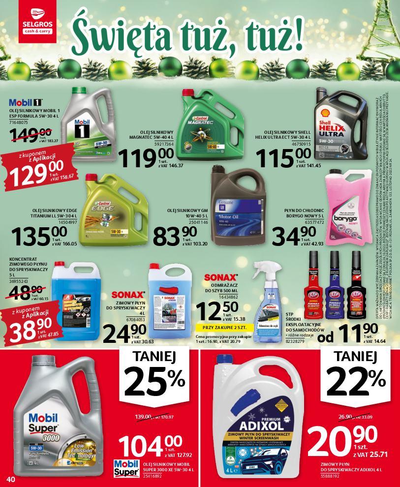Gazetka promocyjna Selgros str. 40
