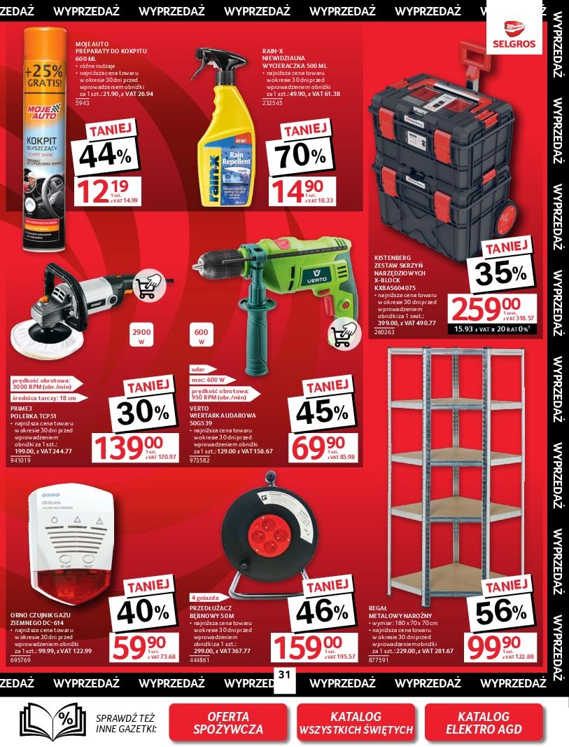 Gazetka promocyjna Selgros str. 33