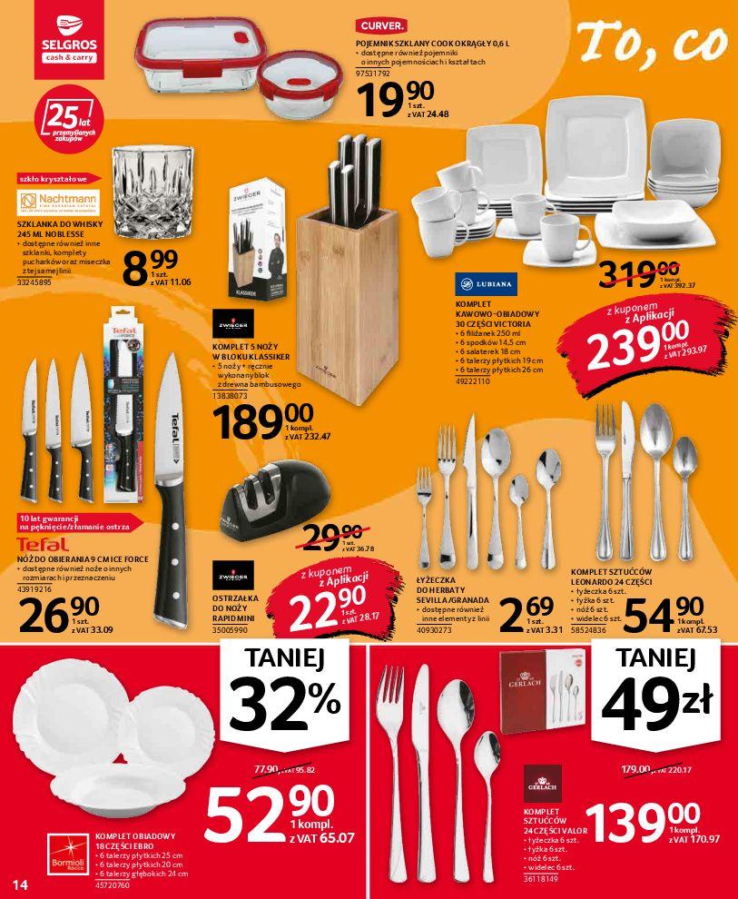 Gazetka promocyjna Selgros str. 14