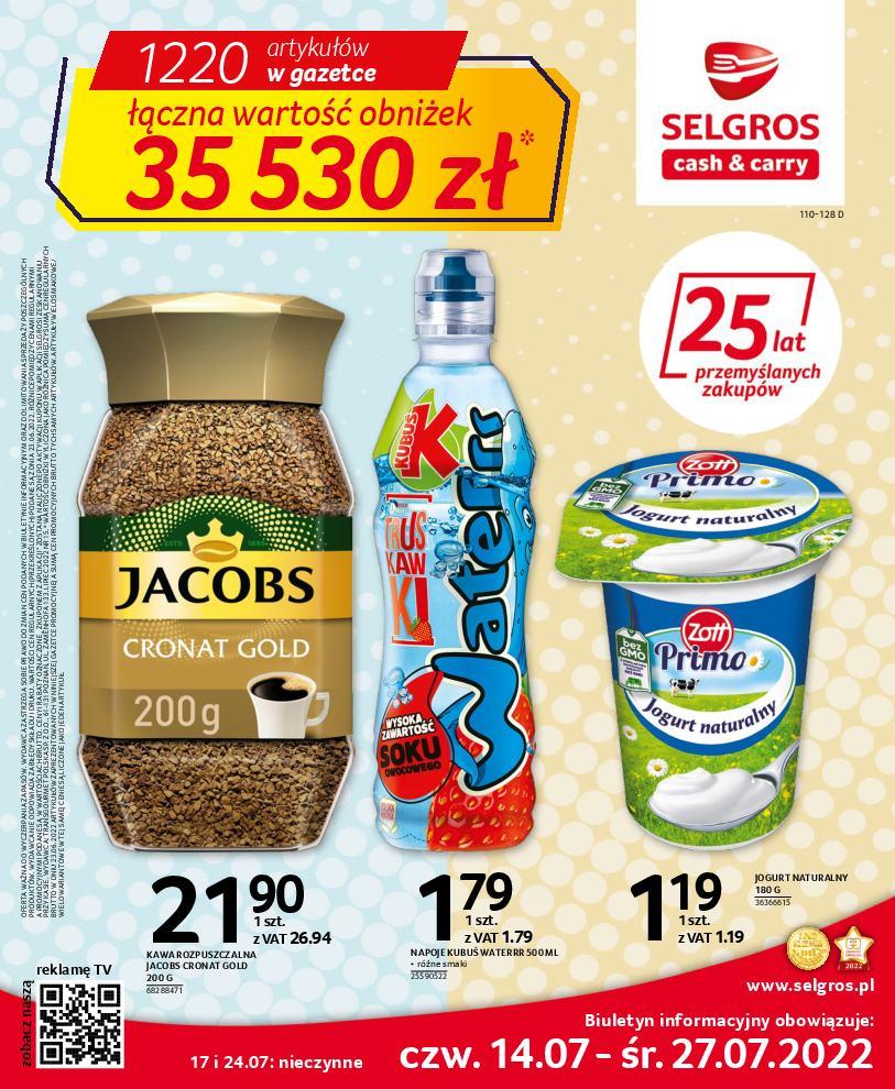 Gazetka promocyjna Selgros str. 1
