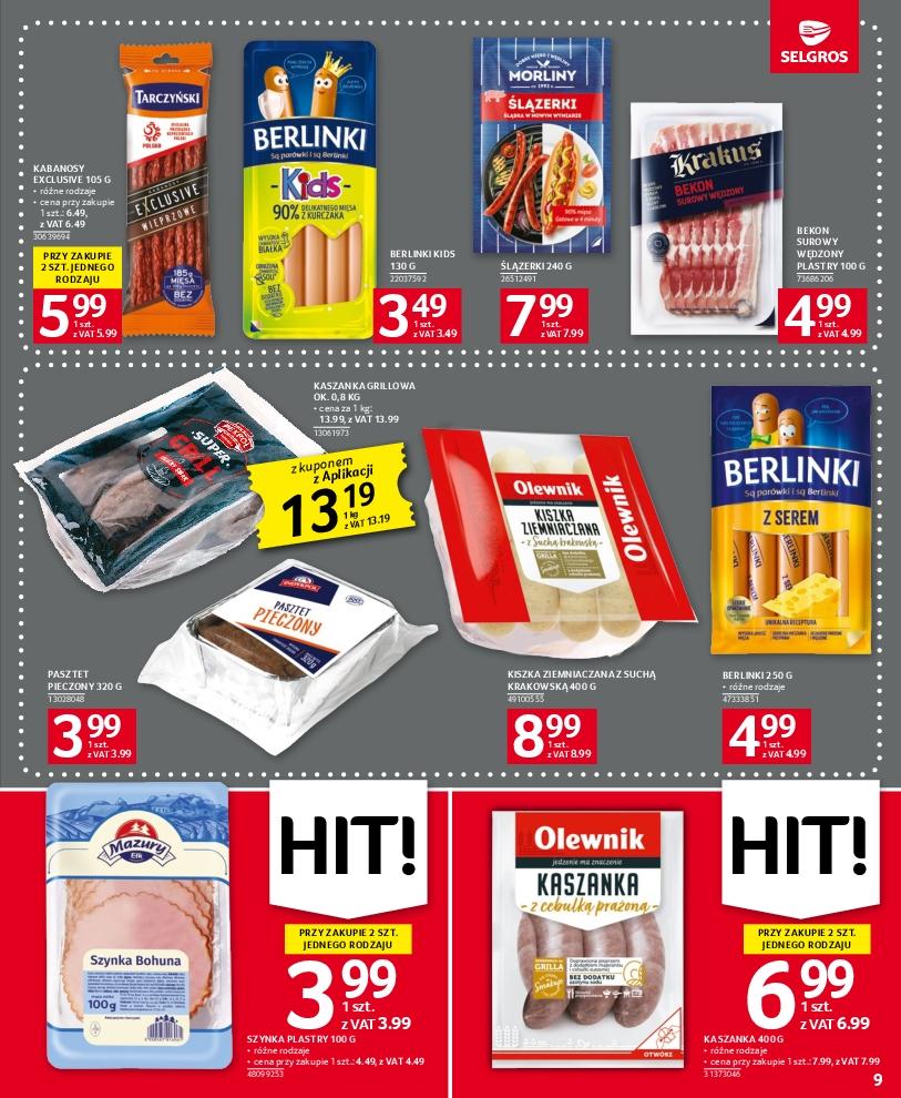 Gazetka promocyjna Selgros str. 9