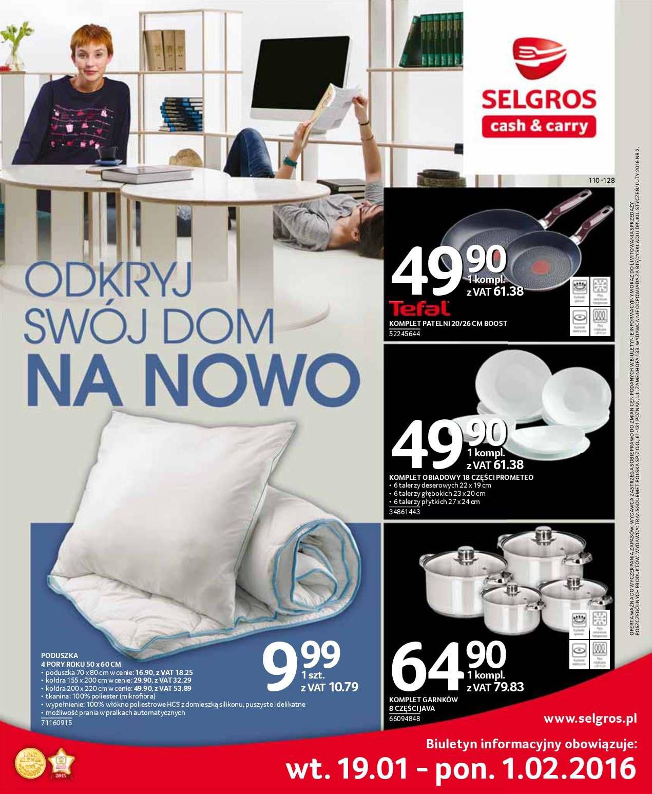 Gazetka promocyjna Selgros str. 1