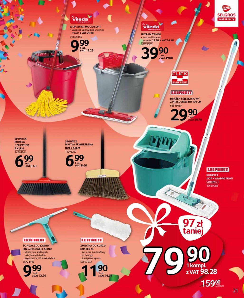 Gazetka promocyjna Selgros str. 21