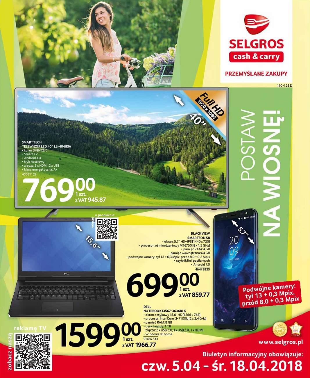 Gazetka promocyjna Selgros str. 1