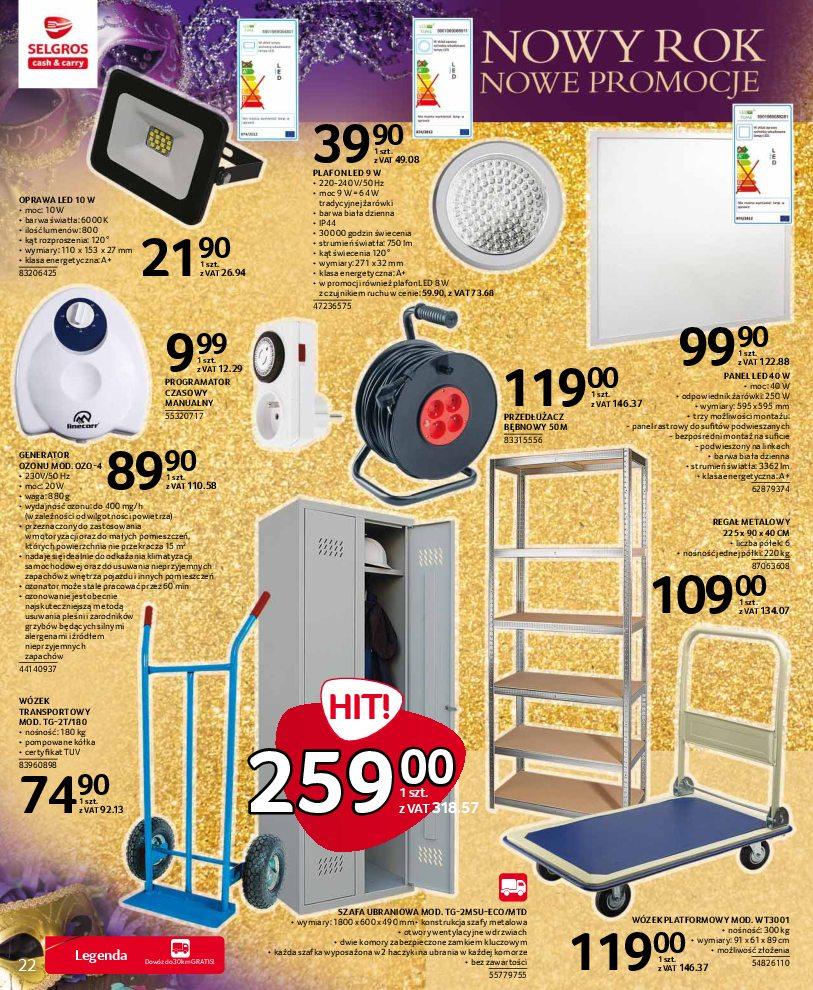 Gazetka promocyjna Selgros str. 22