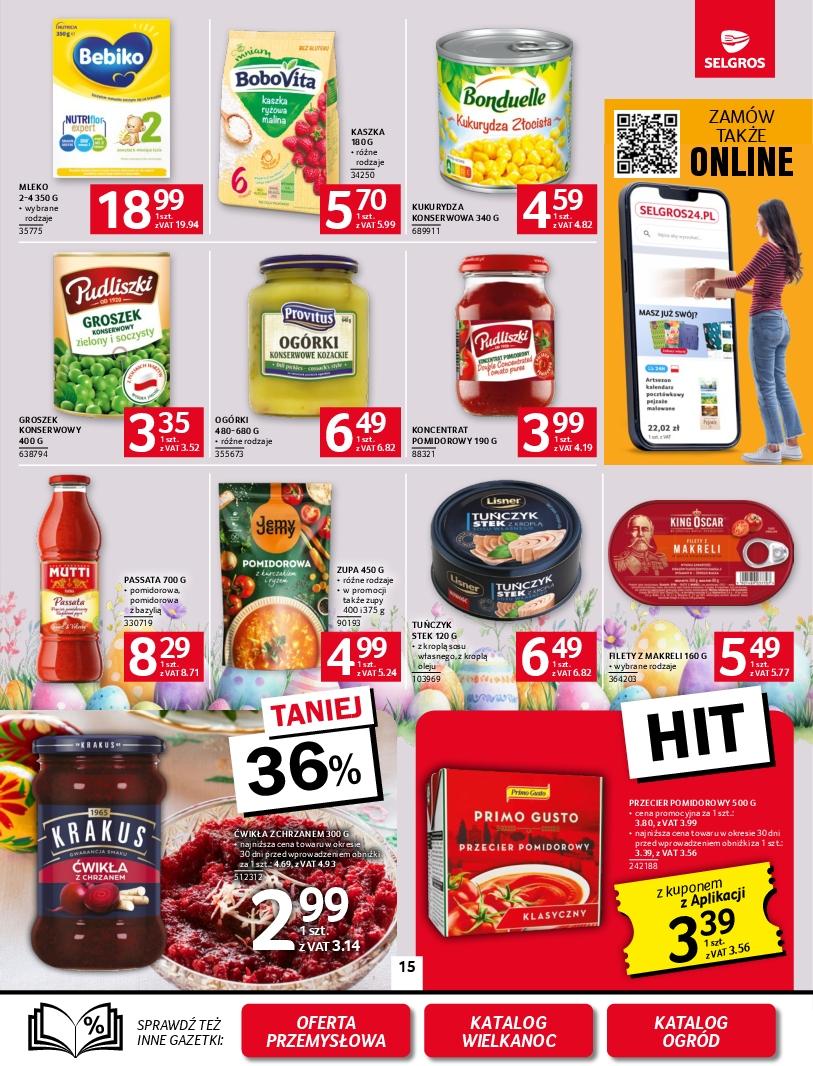 Gazetka promocyjna Selgros str. 15