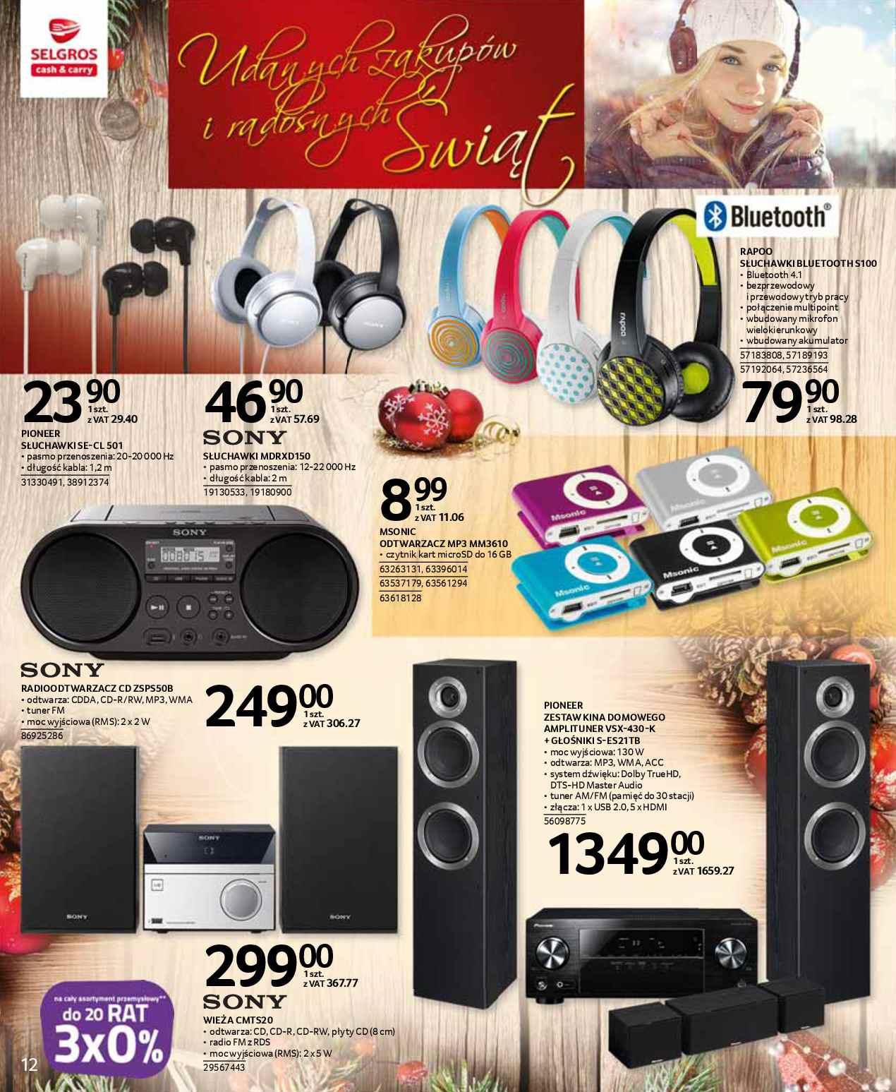 Gazetka promocyjna Selgros str. 12