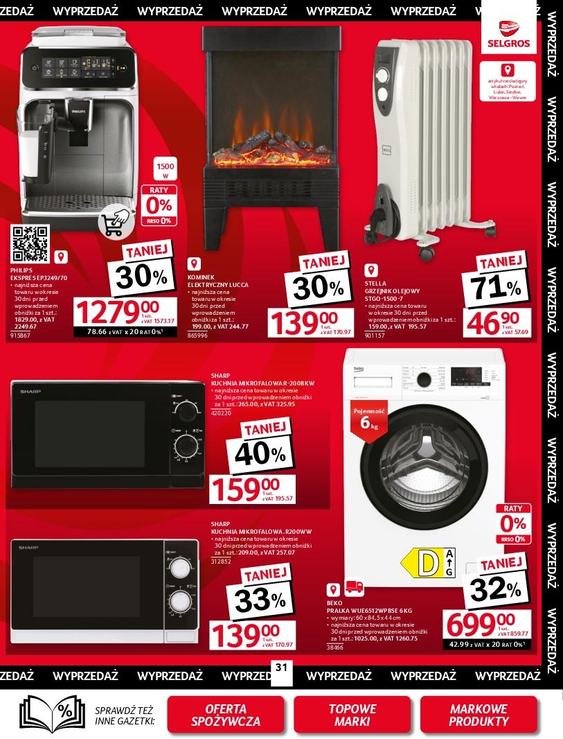 Gazetka promocyjna Selgros str. 35