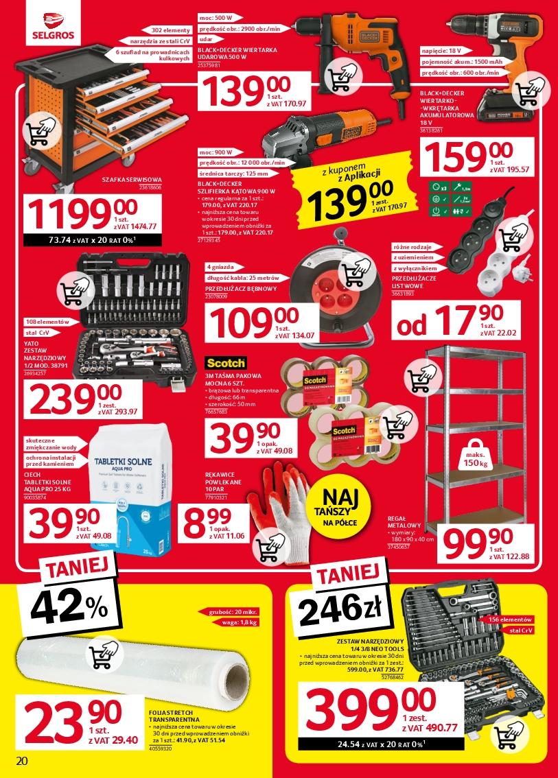 Gazetka promocyjna Selgros str. 20