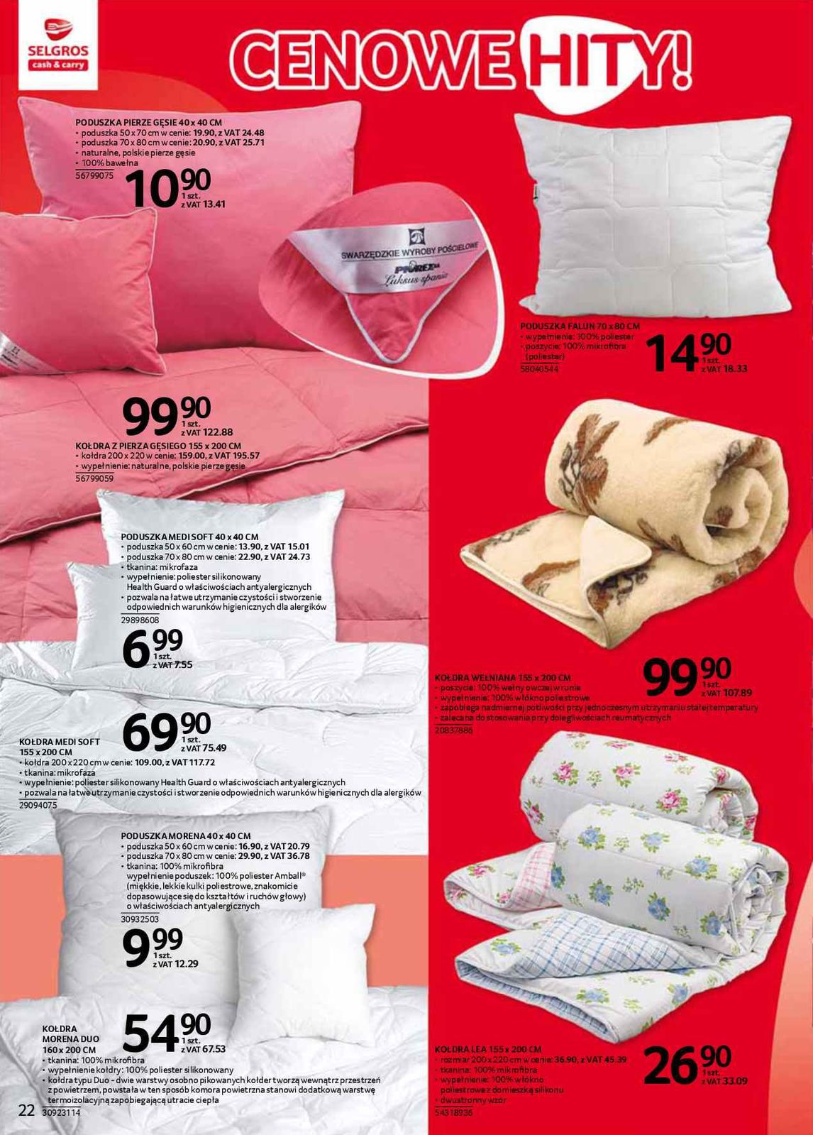 Gazetka promocyjna Selgros str. 22